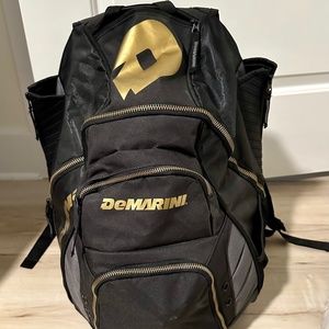 DeMarini Voodoo OG Gold /Black Special Edition Bat Bag!